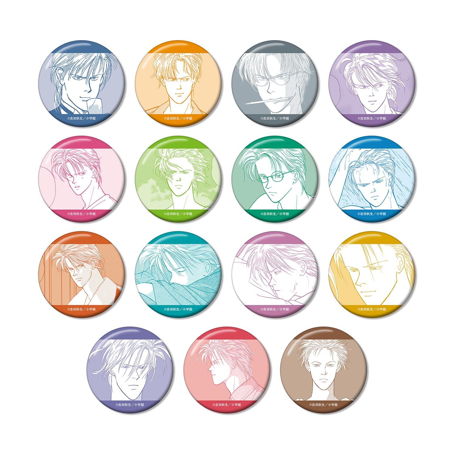 BANANA FISH Trading Original Manga Panel Can Badge (Box of 15)
BANANA FISH Trading Original Manga Panel Can Badge (Box of 15)