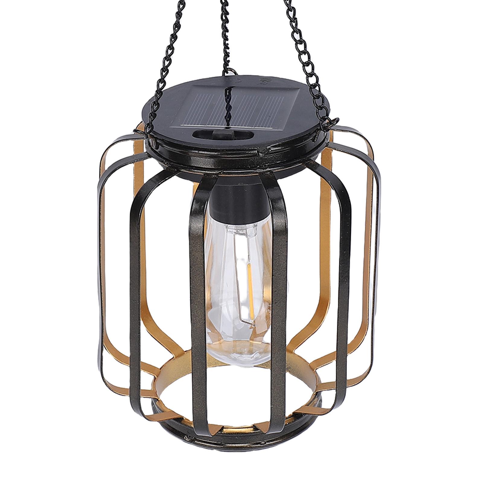 Solar ing Lantern Outdoor Water Proof Metal Solar Powered Light with Hook for Outside Yard Garden Patio Porch Balcony
Solar ing Lantern Outdoor Water Proof Metal Solar Powered Light with Hook for Outside Yard Garden Patio Porch Balcony