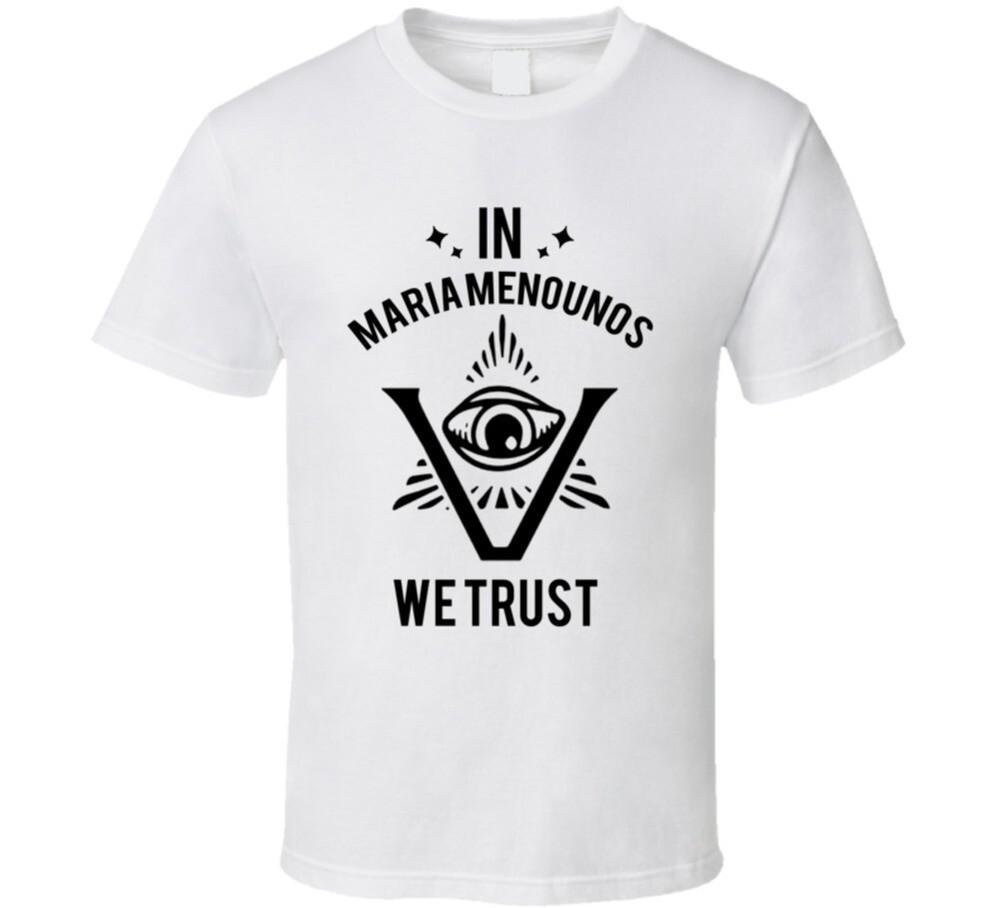 In Maria Menounos We Trust The Pentaverate T Shirt M
In Maria Menounos We Trust The Pentaverate T Shirt M