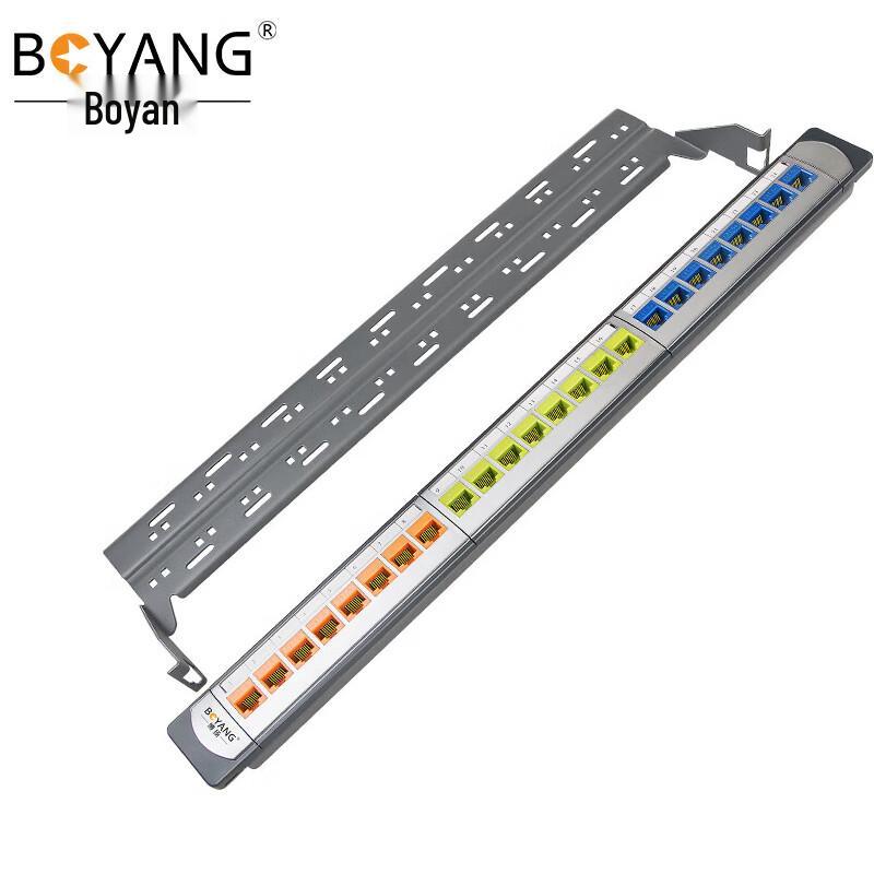 Category 6 24-Port Unshielded Network Patch Panel
Category 6 24-Port Unshielded Network Patch Panel