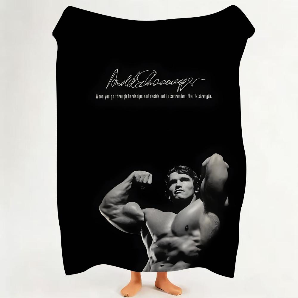 Celebrity AArnold SSchwarzenegger Throw Flannel Throw Blanket Suitable for Sofa Living Room Bedroom 75cmx90cm
Celebrity AArnold SSchwarzenegger Throw Flannel Throw Blanket Suitable for Sofa Living Room Bedroom 75cmx90cm