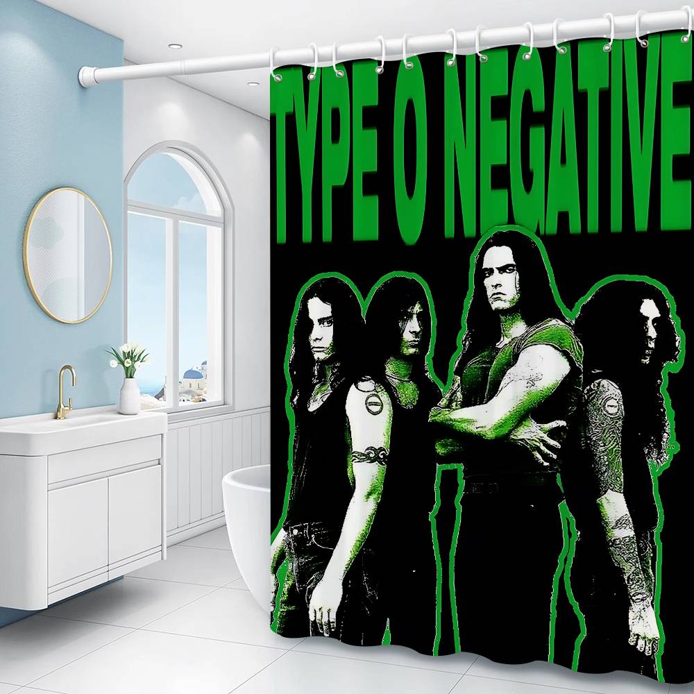 Rock Band T-Type O N-Negative 1Pc Printed Shower Curtain Waterproof Washable With 12 Hooks Bathroom Shower Home Use W60H190(CM)-1 Pcs
Rock Band T-Type O N-Negative 1Pc Printed Shower Curtain Waterproof Washable With 12 Hooks Bathroom Shower Home Use W60H190(CM)-1 Pcs