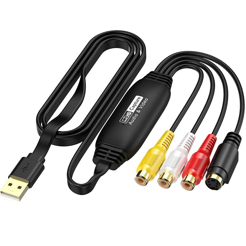 Rca S-Video Capture Card Brand New Usb Audio Video Converter Dvd To Usb Capture Device Automatic Installation For Obs Quicktime чорний
Rca S-Video Capture Card Brand New Usb Audio Video Converter Dvd To Usb Capture Device Automatic Installation For Obs Quicktime чорний