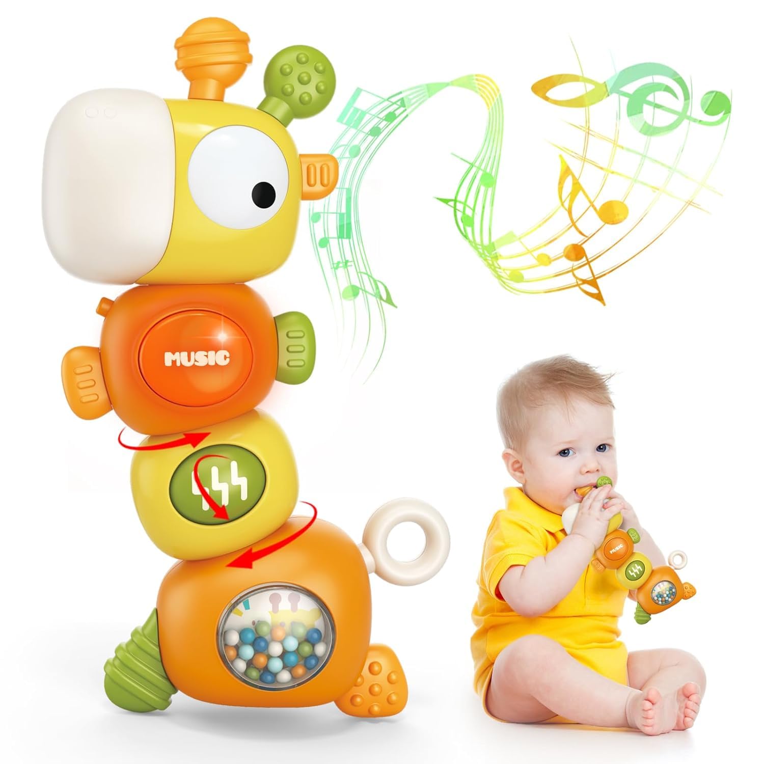 MFDXWCV Baby Educational Kids Ages Giraffe Sound Boys and Birthday Christmas Toy, Toy, Toy, 0, 1, 2, 3, Toy, 360-Degree Rotating, Girls, Gift, оранжевый
MFDXWCV Baby Educational Kids Ages Giraffe Sound Boys and Birthday Christmas Toy, Toy, Toy, 0, 1, 2, 3, Toy, 360-Degree Rotating, Girls, Gift, оранжевый