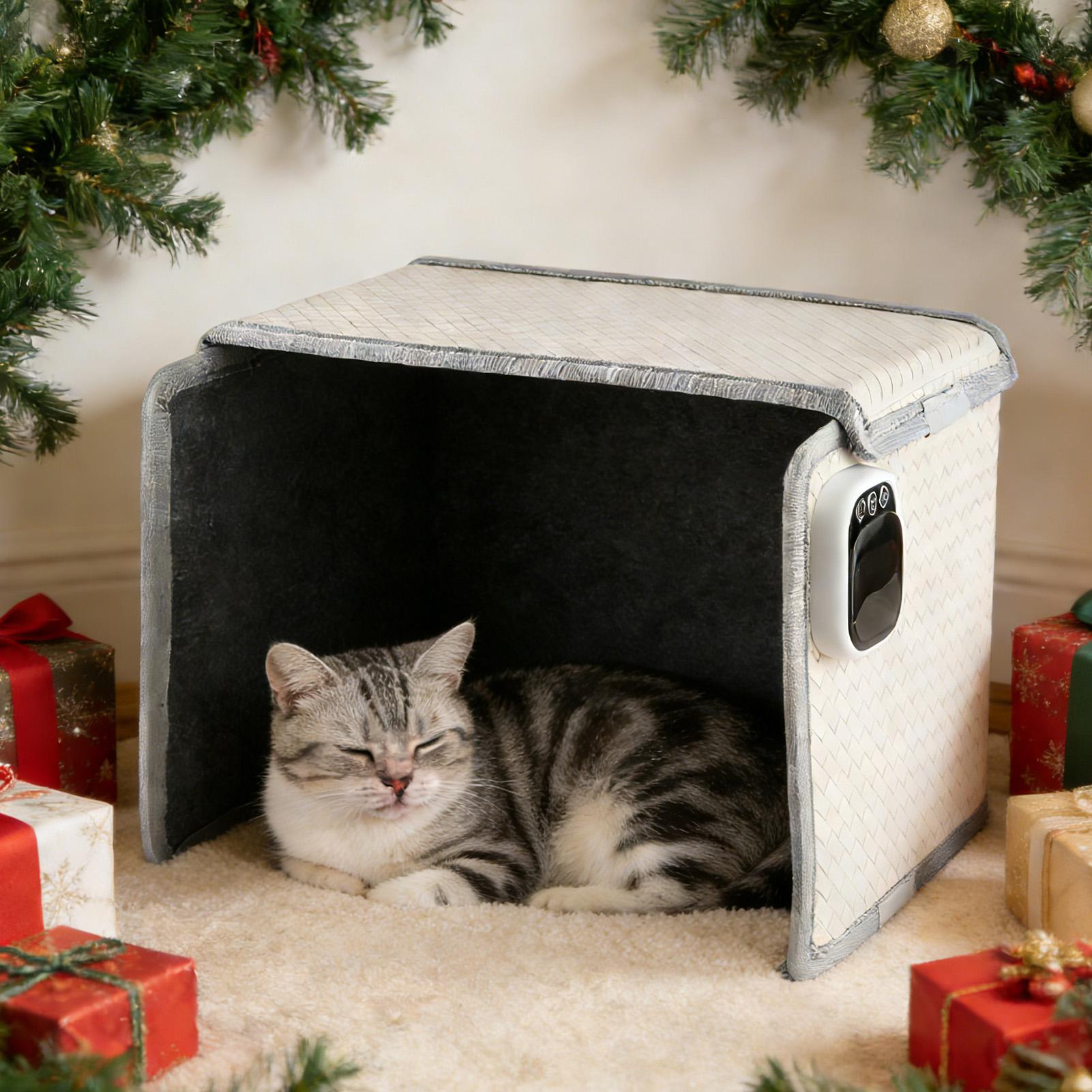 Heated Cat Cave Foldable Warm Adjustable Comfortable Pet Nest Indoor Heated Cat House For Home Dorm Office Apartment Bedroom China Mainland
Heated Cat Cave Foldable Warm Adjustable Comfortable Pet Nest Indoor Heated Cat House For Home Dorm Office Apartment Bedroom China Mainland