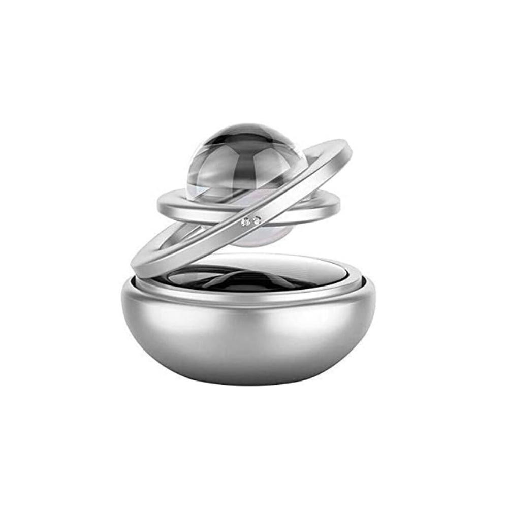 ATM Solar-Powered Car Air Freshener with Rotating Design - Silver
ATM Solar-Powered Car Air Freshener with Rotating Design - Silver