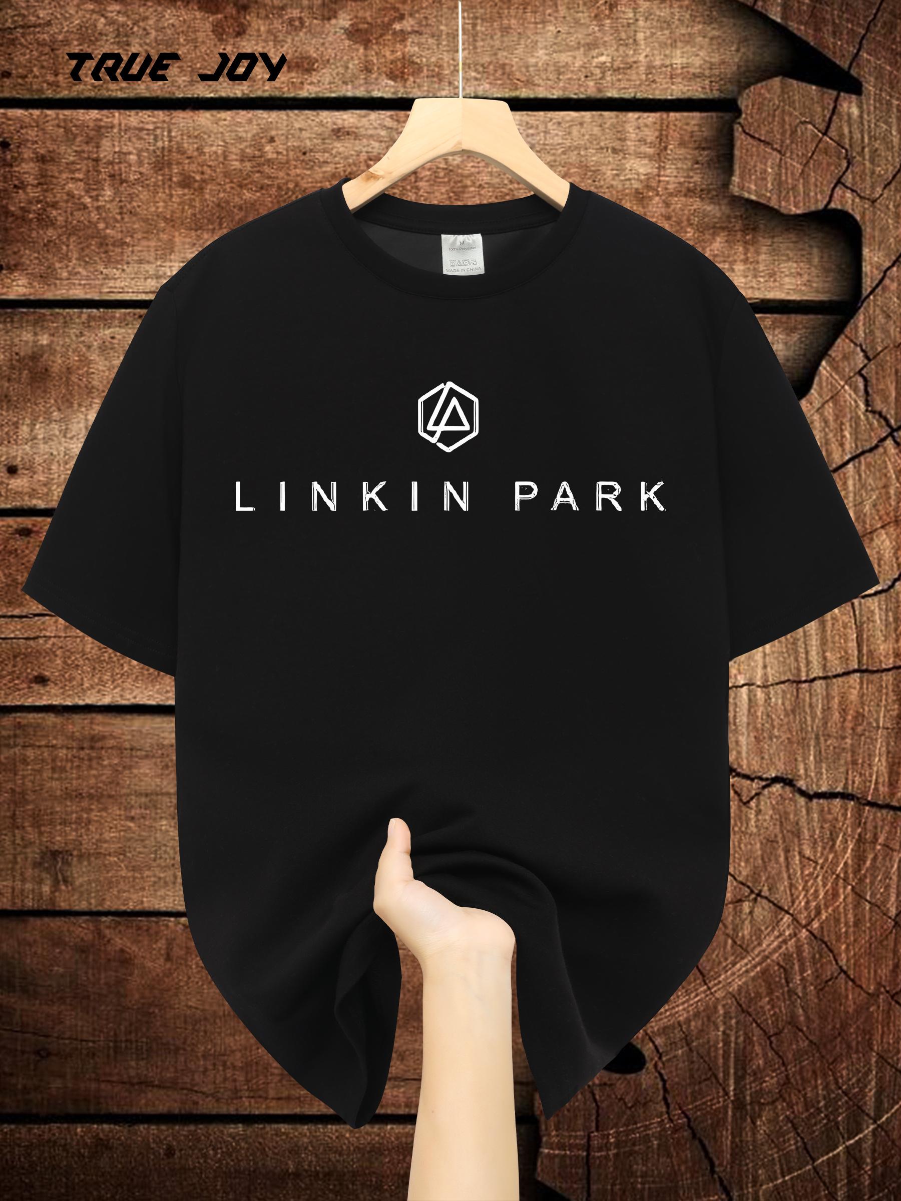 LINKIN PARK Graphic Print T-shirt - Light Blue Short Sleeve Round Neck Summer Tee XXL
LINKIN PARK Graphic Print T-shirt - Light Blue Short Sleeve Round Neck Summer Tee XXL