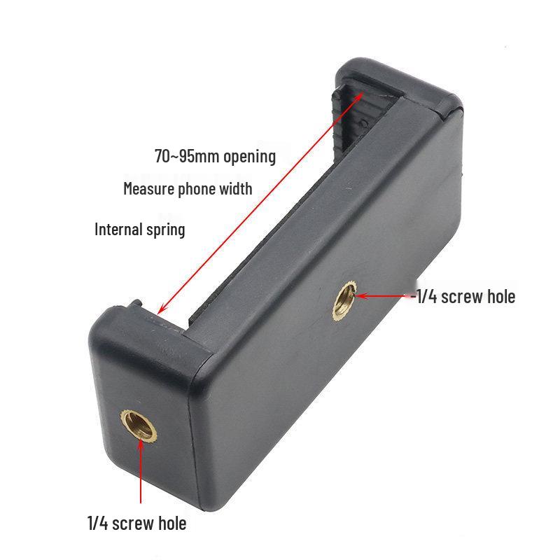 Adjustable Mobile Tripod Head with 1/4 and 3/8 Screws, Handle, and Desktop Base for Cameras (18mm)
Adjustable Mobile Tripod Head with 1/4 and 3/8 Screws, Handle, and Desktop Base for Cameras (18mm)