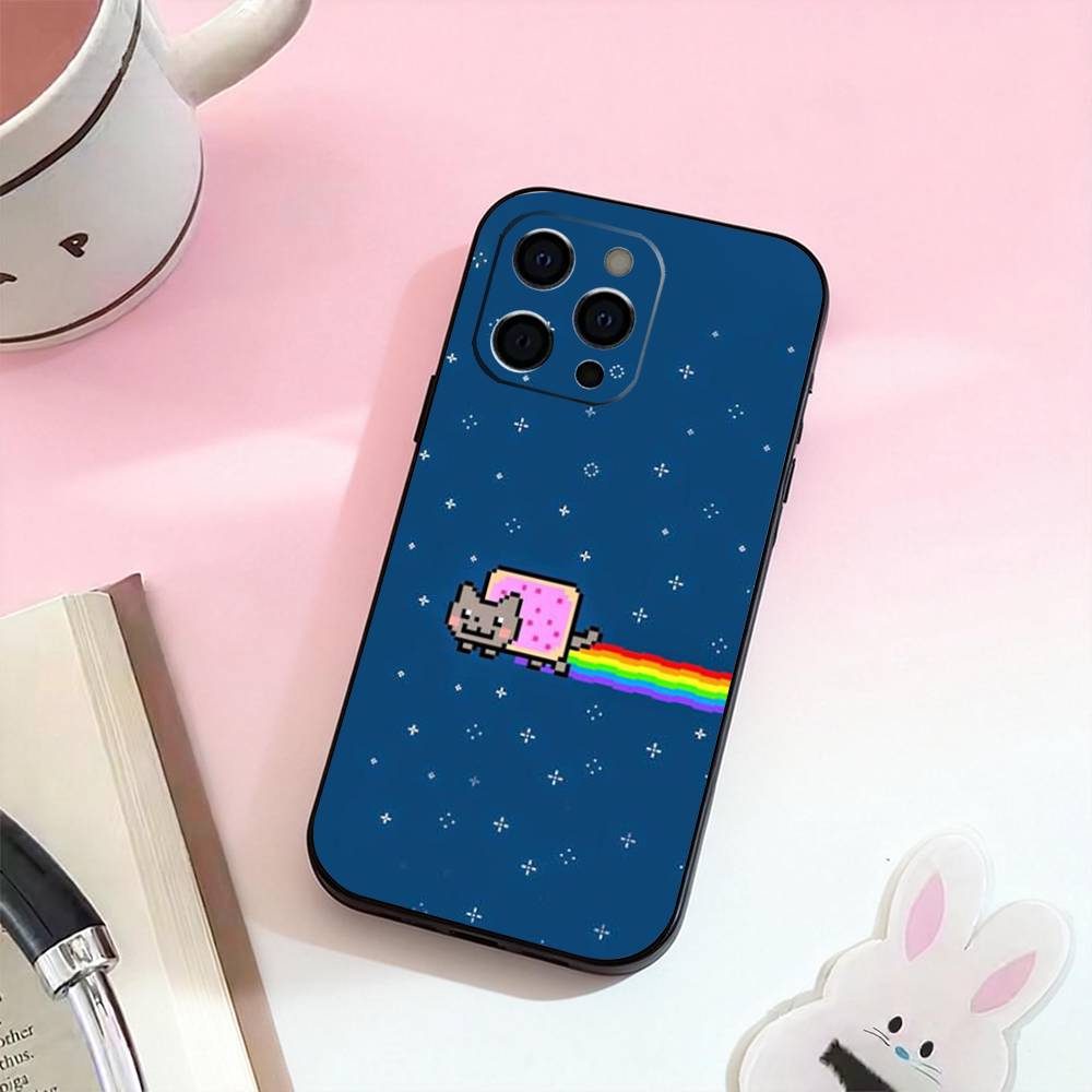 Cute Nyan Cat Phone Case Silicone Soft For IPhone 17,16,15,14,13,12,11,XS,Plus Pro Max iPhone11PROMAX
Cute Nyan Cat Phone Case Silicone Soft For IPhone 17,16,15,14,13,12,11,XS,Plus Pro Max iPhone11PROMAX