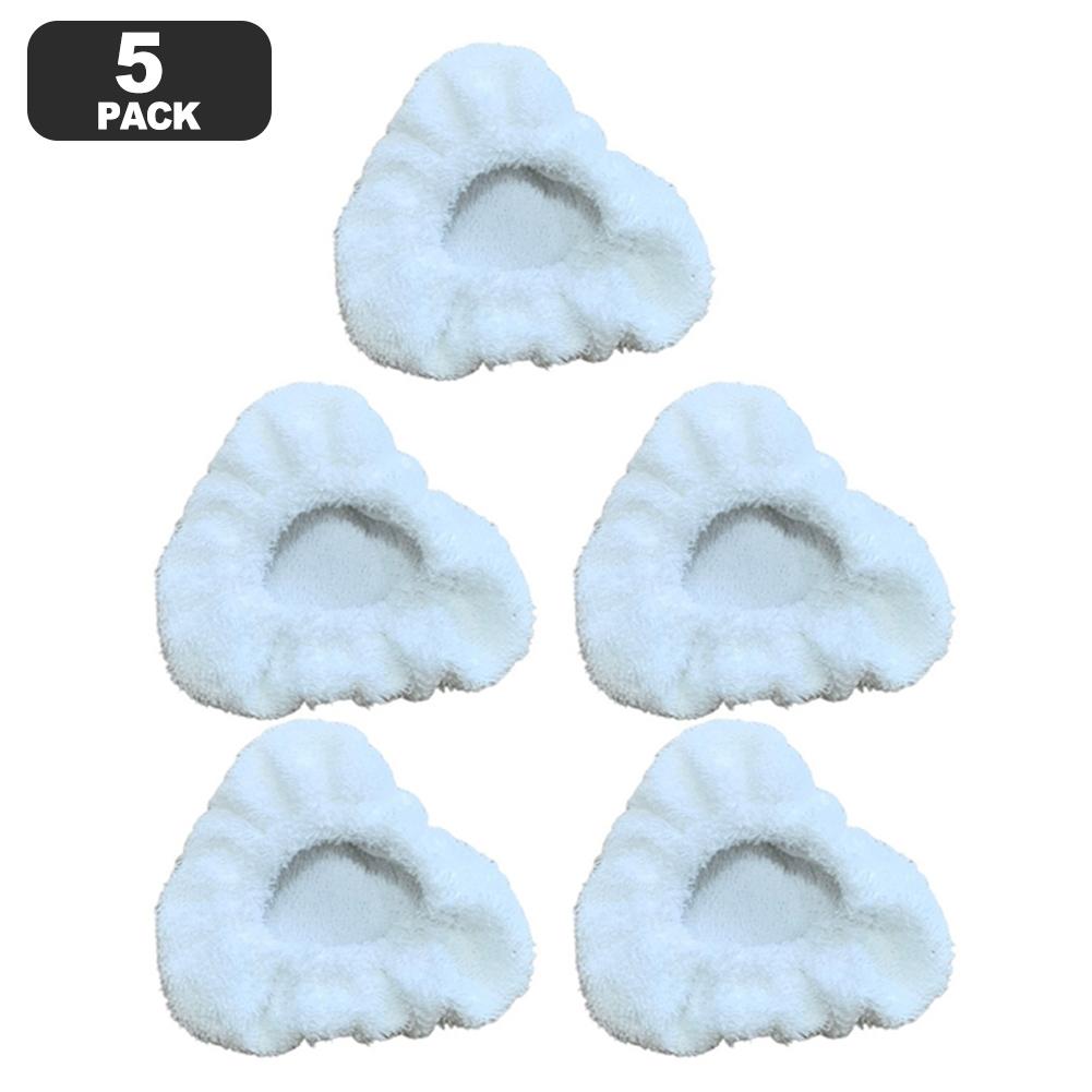 Small Triangle Microfiber Bonnets For Dupray/McCulloch/Awasky Steam Cleaner, Reusable Cleaning Pads, 5/10 Pack
Small Triangle Microfiber Bonnets For Dupray/McCulloch/Awasky Steam Cleaner, Reusable Cleaning Pads, 5/10 Pack