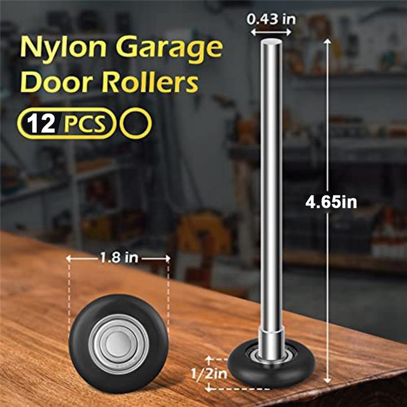 2025+ 12 Pcs Nylon Garage Door Roller 2 Inch Quiet Garage Rollers Bulk 6200ZZ Bearing Replacement for Garage Door Supplies China Mainland
2025+ 12 Pcs Nylon Garage Door Roller 2 Inch Quiet Garage Rollers Bulk 6200ZZ Bearing Replacement for Garage Door Supplies China Mainland