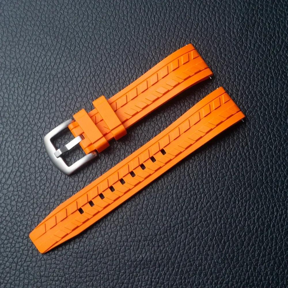 Unique Design FKM Rubber Watch Strap 20mm 22mm Black Blue Wristband Slide Keeper Ring With Quick Release Sport Watch Band 22mm оранжевый
Unique Design FKM Rubber Watch Strap 20mm 22mm Black Blue Wristband Slide Keeper Ring With Quick Release Sport Watch Band 22mm оранжевый