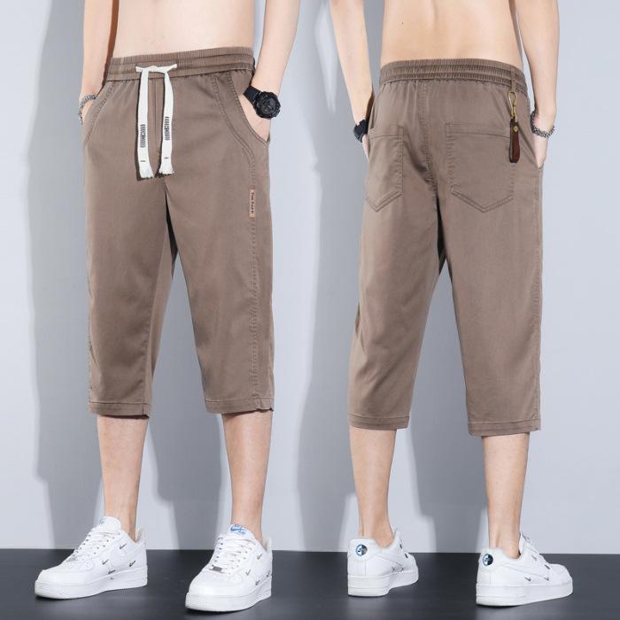 Новые летние укороченные брюки Ice Silk, летние тонкие спортивные брюки большого размера, быстросохнущие, повседневные брюки для мужчин 4XL
Новые летние укороченные брюки Ice Silk, летние тонкие спортивные брюки большого размера, быстросохнущие, повседневные брюки для мужчин 4XL