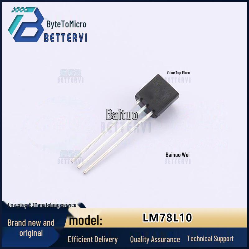 HTC LM78L10 TO-92-3 Linear Regulator LDO
HTC LM78L10 TO-92-3 Linear Regulator LDO