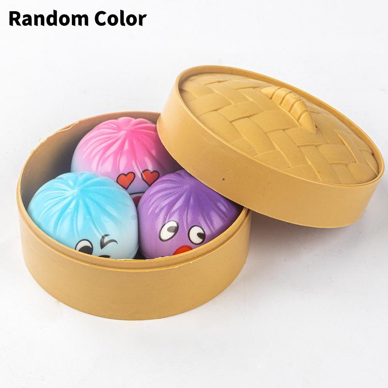 Cute Colorful Bun Toy Kneading Slow Rebound Stress Relief Fidget Toy For Kids Adults Simulation Food Anti-Anxiety Gift A1
Cute Colorful Bun Toy Kneading Slow Rebound Stress Relief Fidget Toy For Kids Adults Simulation Food Anti-Anxiety Gift A1