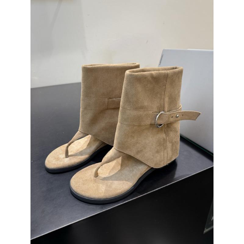 Fashion toe cool boots cover boots summer new leather fashion round head personalized herringbone sandals 35 хаки
Fashion toe cool boots cover boots summer new leather fashion round head personalized herringbone sandals 35 хаки