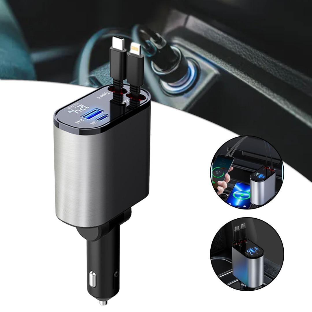 PDTO Быстрое выдвижное автомобильное зарядное устройство USB-порт Автомобильное зарядное устройство Адаптер для iPhone Android
PDTO Быстрое выдвижное автомобильное зарядное устройство USB-порт Автомобильное зарядное устройство Адаптер для iPhone Android