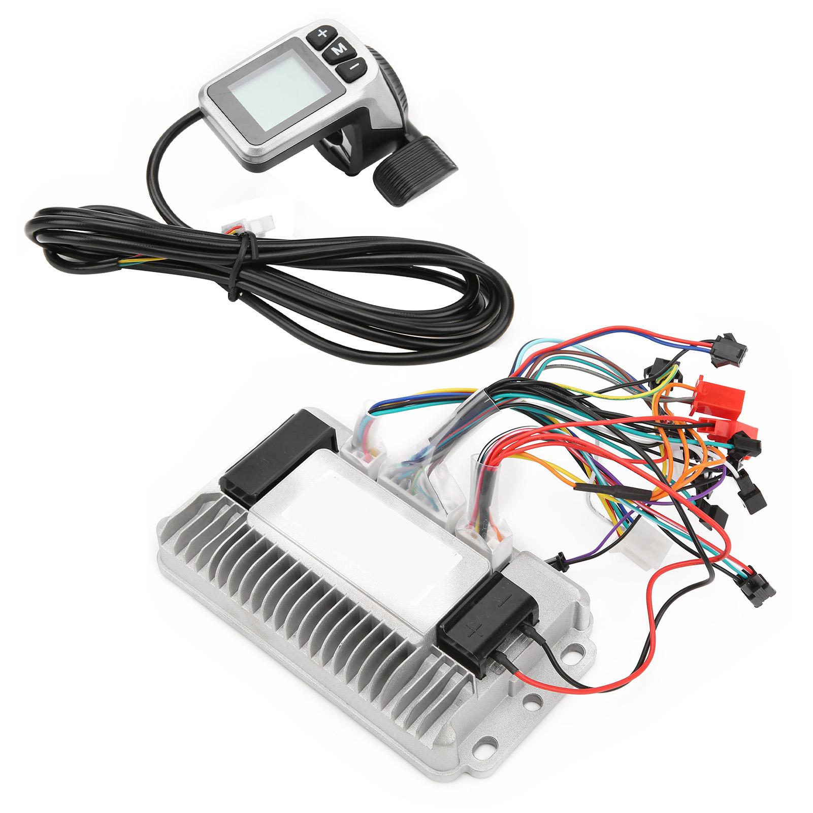 Electric Bicycle 34V/48V 1000W Motor Brushless Controller 3 Mode Sine Wave Controller with LCD Display Thumb Shifter
Electric Bicycle 34V/48V 1000W Motor Brushless Controller 3 Mode Sine Wave Controller with LCD Display Thumb Shifter