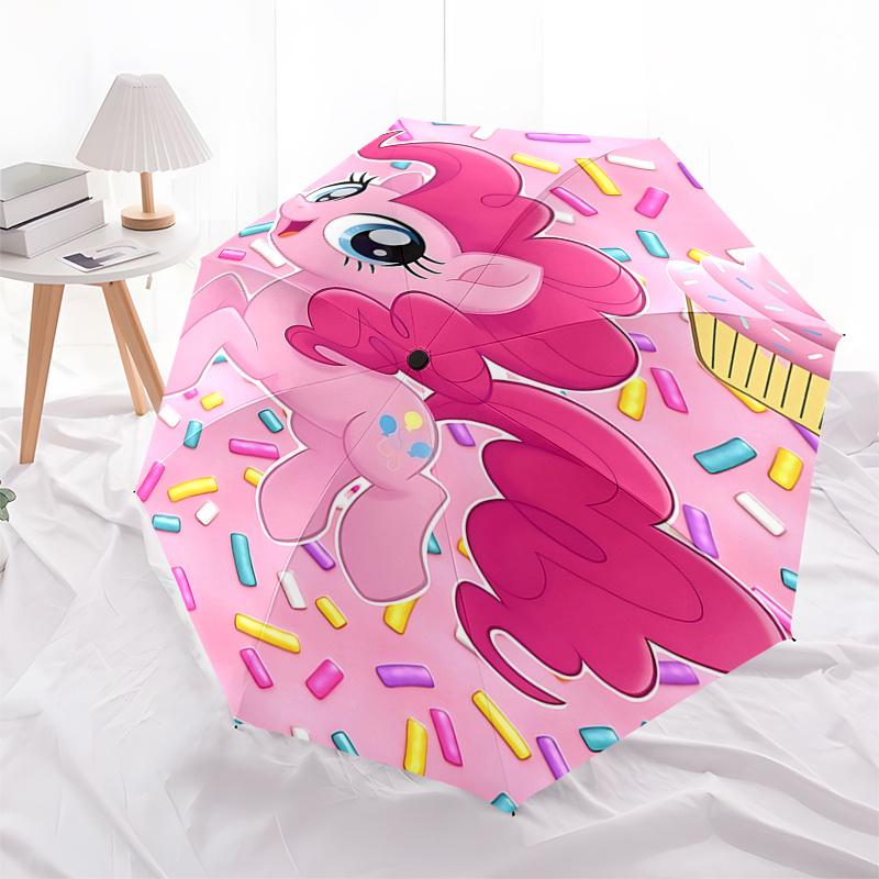 Pinkie Pie Sprinkle Festival Umbrella - Automatic Opening/Closing, Portable 3-Fold Design, 8-Rib Iron Frame Outdoor Umbrella, Perfect Gift f
Pinkie Pie Sprinkle Festival Umbrella - Automatic Opening/Closing, Portable 3-Fold Design, 8-Rib Iron Frame Outdoor Umbrella, Perfect Gift f