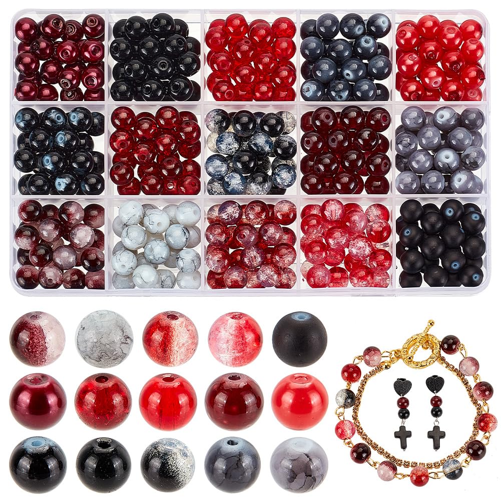 PH PandaHall Glass Marble 15 Round DIY Threading DIY Storage Case Black Beads, Beads, 8.5mm, 300~345 Pieces, Colors, Beads, Beads, Earrings, Bracelet,
PH PandaHall Glass Marble 15 Round DIY Threading DIY Storage Case Black Beads, Beads, 8.5mm, 300~345 Pieces, Colors, Beads, Beads, Earrings, Bracelet,