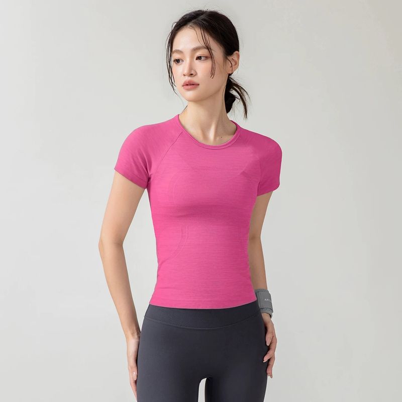 Верхняя одежда Дышащая футболка с коротким рукавом для йоги Женская спортивная фитнес Быстросохнущая Приталенная Топы с круглым вырезом 2025 Летняя одежда для тренировок Powder XL
Верхняя одежда Дышащая футболка с коротким рукавом для йоги Женская спортивная фитнес Быстросохнущая Приталенная Топы с круглым вырезом 2025 Летняя одежда для тренировок Powder XL