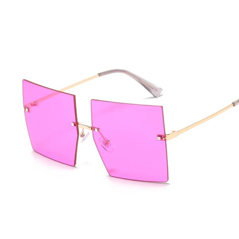Women s Luxury Design Oversized Rimless Sun Eyeglasses Vintage Style Square Sun Glasses Shades Female Fashion Style Brand Designer Clear Lens Oculos
Women s Luxury Design Oversized Rimless Sun Eyeglasses Vintage Style Square Sun Glasses Shades Female Fashion Style Brand Designer Clear Lens Oculos