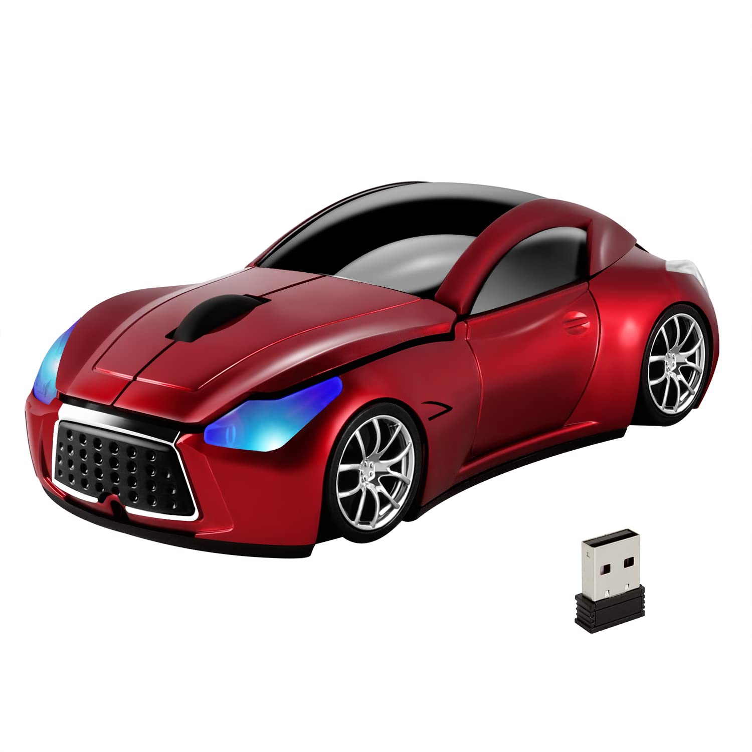Fmlyhom USB Mouse Wireless Car Shape Car Mouse Wireless Stylish Cool Look Small Lightweight Optical 3 Button Mouse Symmetrical USB Receiver Included
Fmlyhom USB Mouse Wireless Car Shape Car Mouse Wireless Stylish Cool Look Small Lightweight Optical 3 Button Mouse Symmetrical USB Receiver Included