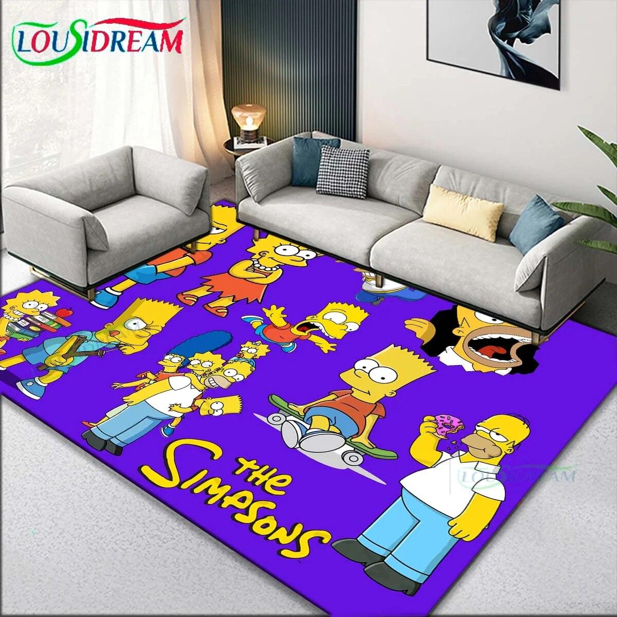 Cartoon The Simpson Rugs and Carpets for Living Room Fashion Home Decor Carpet Bathroom Kitchen Non-Slip Floor Mats
Cartoon The Simpson Rugs and Carpets for Living Room Fashion Home Decor Carpet Bathroom Kitchen Non-Slip Floor Mats