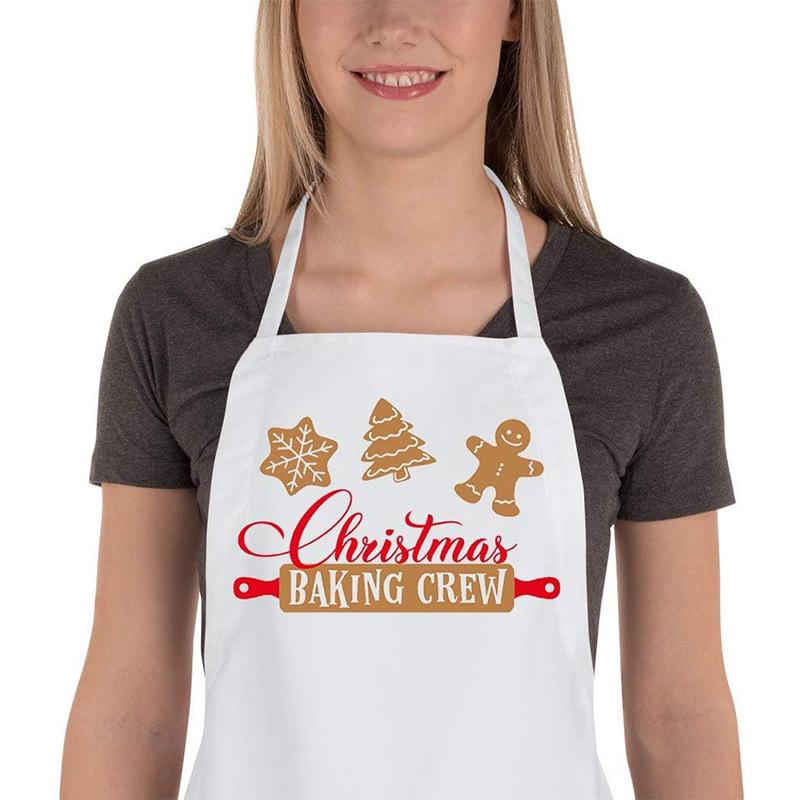 Creative Letter Print Neck Apron Christmas Home Restaurant Household Kitchen Couple Apron
Creative Letter Print Neck Apron Christmas Home Restaurant Household Kitchen Couple Apron