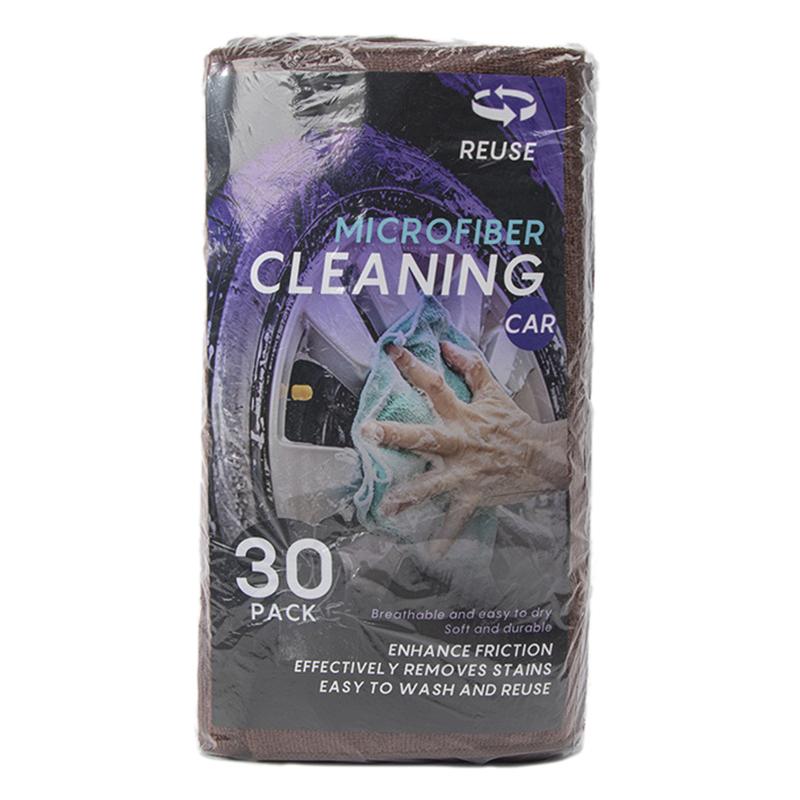 LWMB-004A 30Pcs 30x30cm Super Water Absorption Microfiber Car Washing Towel Kitchen Home Cleaning Cloth Brown
LWMB-004A 30Pcs 30x30cm Super Water Absorption Microfiber Car Washing Towel Kitchen Home Cleaning Cloth Brown