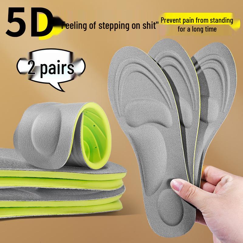 5D Массажные стельки с поддержкой свода стопы: Дышащий, Влагоотводящий, Антибактериальный, Высокоэластичный, Амортизирующий для мужчин и женщин (Обрезать по размеру) Size 35-40 Women s (Cuttable) серый
5D Массажные стельки с поддержкой свода стопы: Дышащий, Влагоотводящий, Антибактериальный, Высокоэластичный, Амортизирующий для мужчин и женщин (Обрезать по размеру) Size 35-40 Women s (Cuttable) серый
