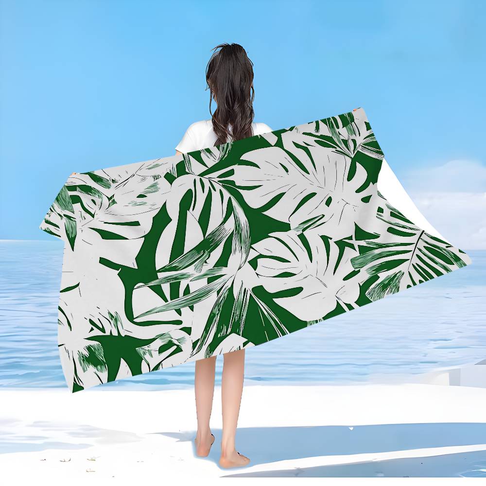 Classic Monstera Deliciosa Microfiber Beach Towel Absorbent Quick Dry Soft Yoga Swimming Resort Mountain Climbing Towel W40*H60(CM)
Classic Monstera Deliciosa Microfiber Beach Towel Absorbent Quick Dry Soft Yoga Swimming Resort Mountain Climbing Towel W40*H60(CM)