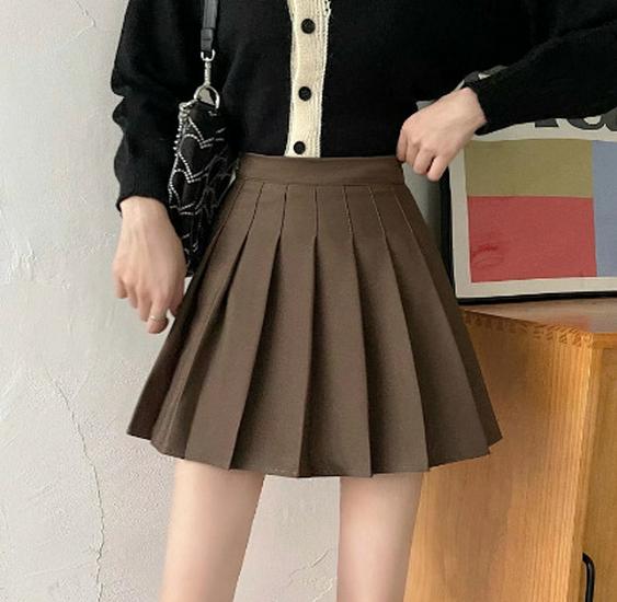 Women s High Waist Gray Pleated A-line Skirt - Autumn 2026 JK Style, Petite Fit. 3XL
Women s High Waist Gray Pleated A-line Skirt - Autumn 2026 JK Style, Petite Fit. 3XL