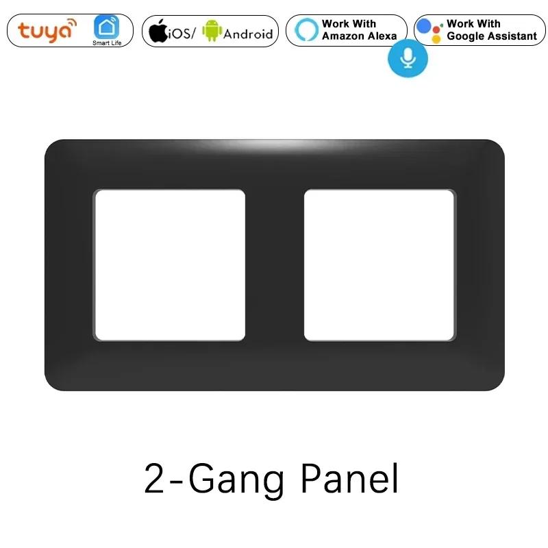 Customized Tuya WiFi Smart Wall Light Switch Outlet, APP Wireless Control Push Button Switch EU UK Wall Socket Alexa Google Home
Customized Tuya WiFi Smart Wall Light Switch Outlet, APP Wireless Control Push Button Switch EU UK Wall Socket Alexa Google Home