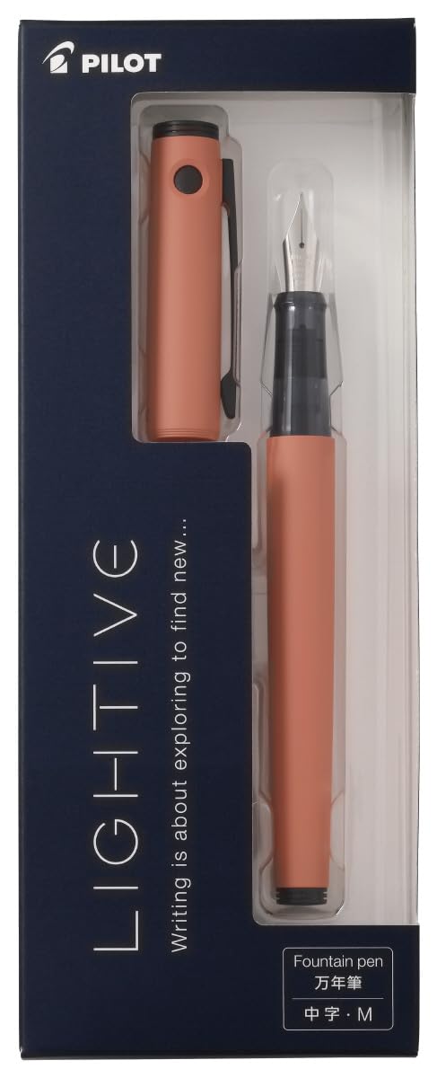 Pilot Light Fountain Medium Coral Pen, Nib, (PFLT1CORM)
Pilot Light Fountain Medium Coral Pen, Nib, (PFLT1CORM)