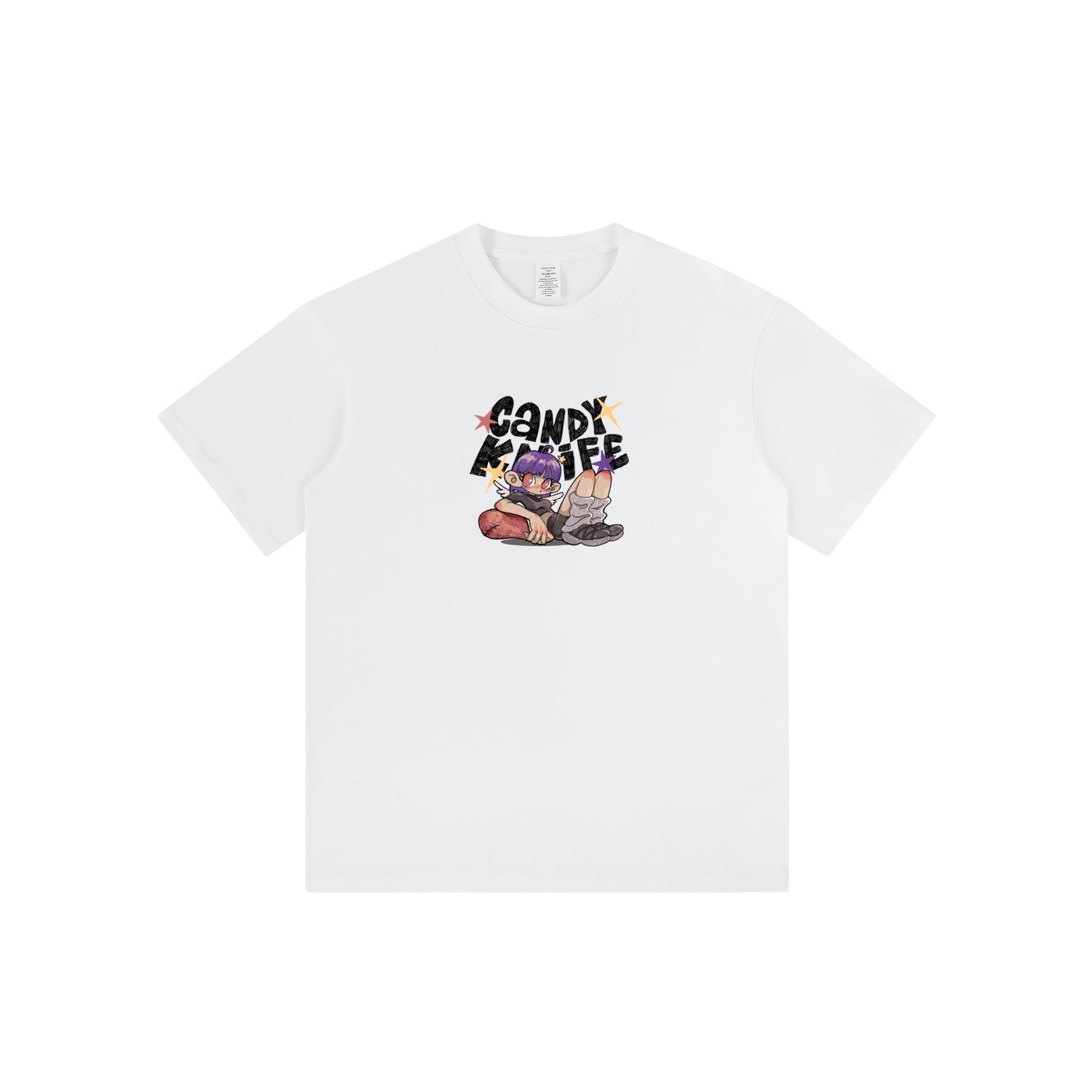 Trendy Cartoon Letter Print Japanese Streetwear T-shirt - New Versatile Short Sleeve XL
Trendy Cartoon Letter Print Japanese Streetwear T-shirt - New Versatile Short Sleeve XL