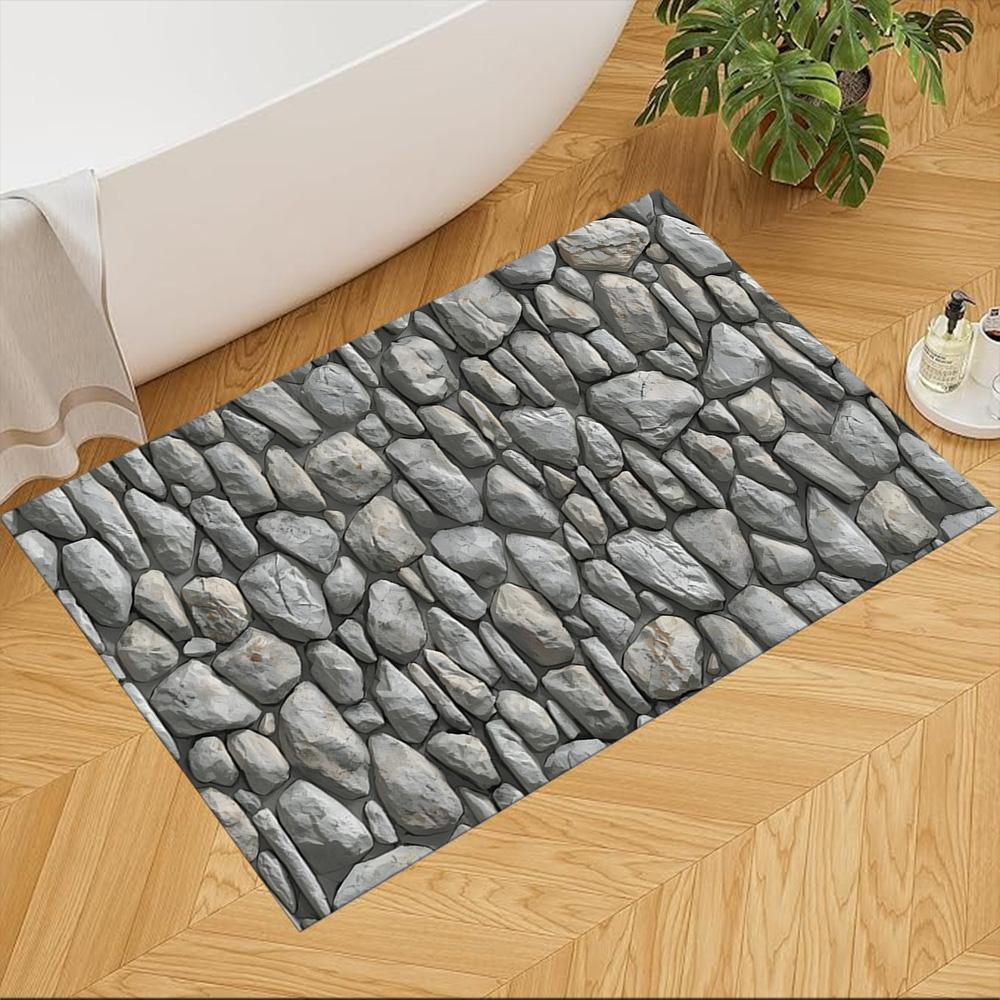 Stone Wall Texture Pattern Non-Slip Home Carpet Design for Living Room Bedroom Office Decor Gift with Vibrant Pattern and Comfortable 40cmx60cm
Stone Wall Texture Pattern Non-Slip Home Carpet Design for Living Room Bedroom Office Decor Gift with Vibrant Pattern and Comfortable 40cmx60cm