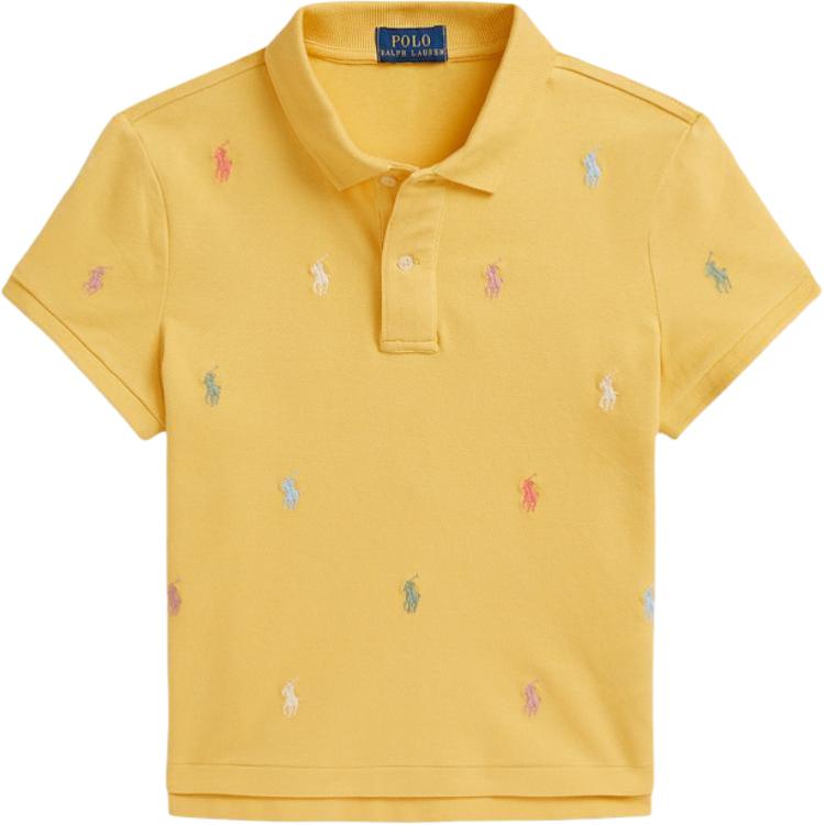 Polo Ralph Lauren Футболка поло FW25 с принтом, с коротким рукавом, вышивка «Маленький пони», желтая, детская, детские топы CWPOKNIG8020600-700 M
Polo Ralph Lauren Футболка поло FW25 с принтом, с коротким рукавом, вышивка «Маленький пони», желтая, детская, детские топы CWPOKNIG8020600-700 M