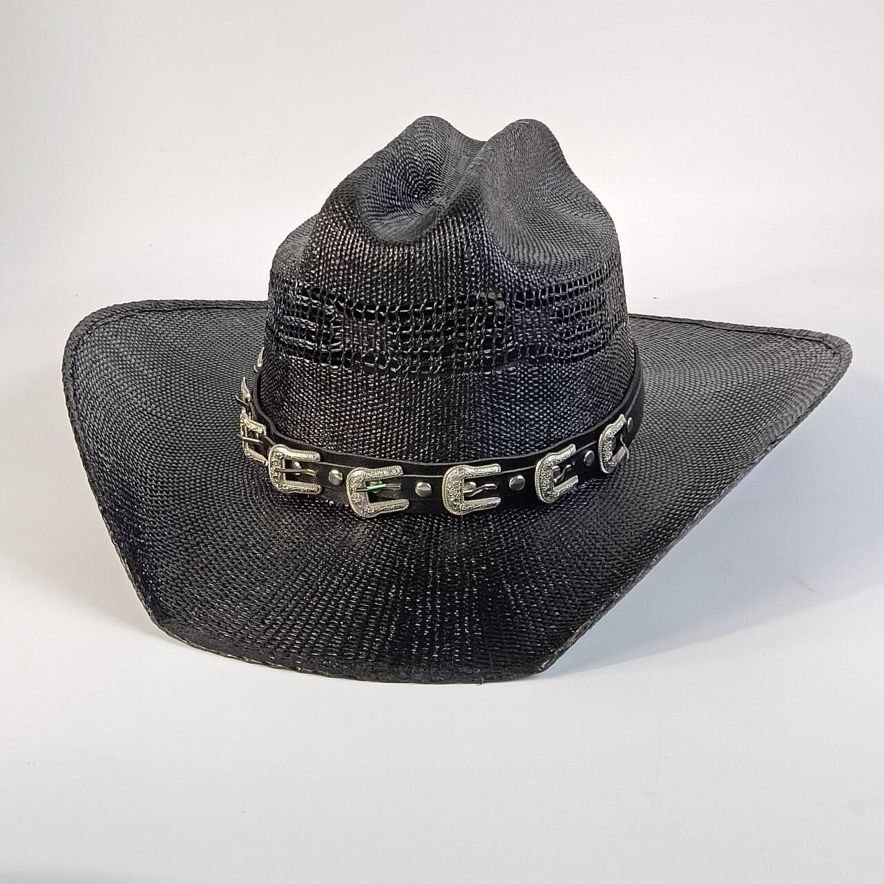Stiff Cowboy Straw hat Pasture straw hat cowboy solid Outdoor summer Sun hat Jazz Men women wide Brim cappello cowboy M55-58cm
Stiff Cowboy Straw hat Pasture straw hat cowboy solid Outdoor summer Sun hat Jazz Men women wide Brim cappello cowboy M55-58cm