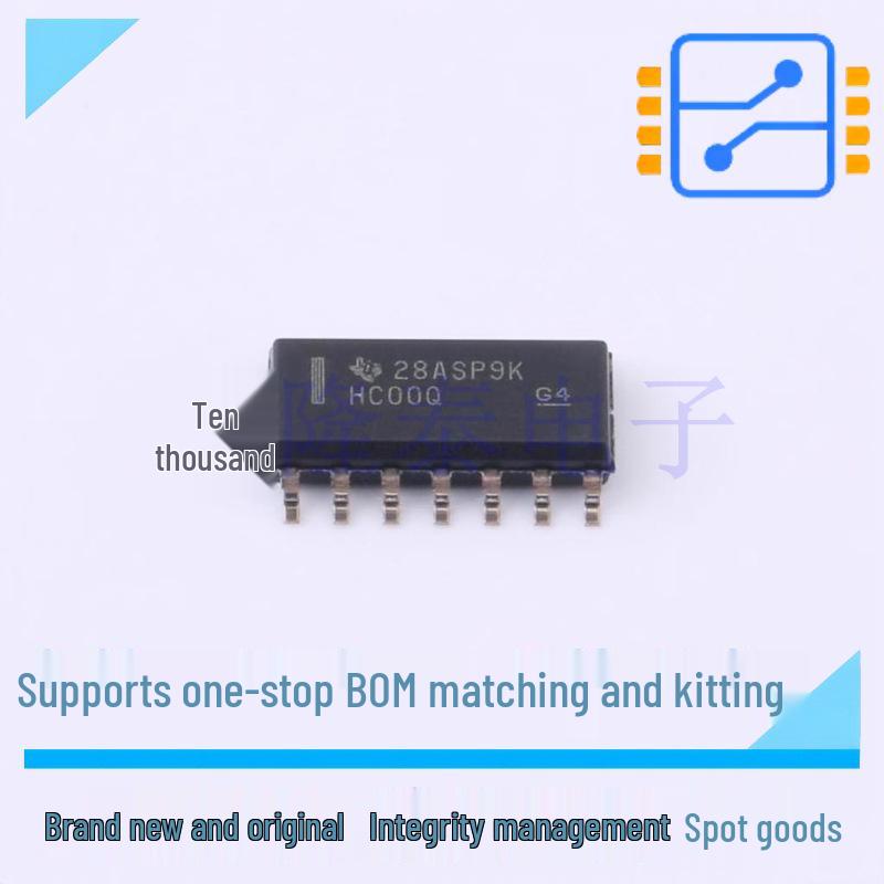 SN74HC00QDRQ1 Automotive Grade SOP-14 4-Channel Logic IC Chip
SN74HC00QDRQ1 Automotive Grade SOP-14 4-Channel Logic IC Chip