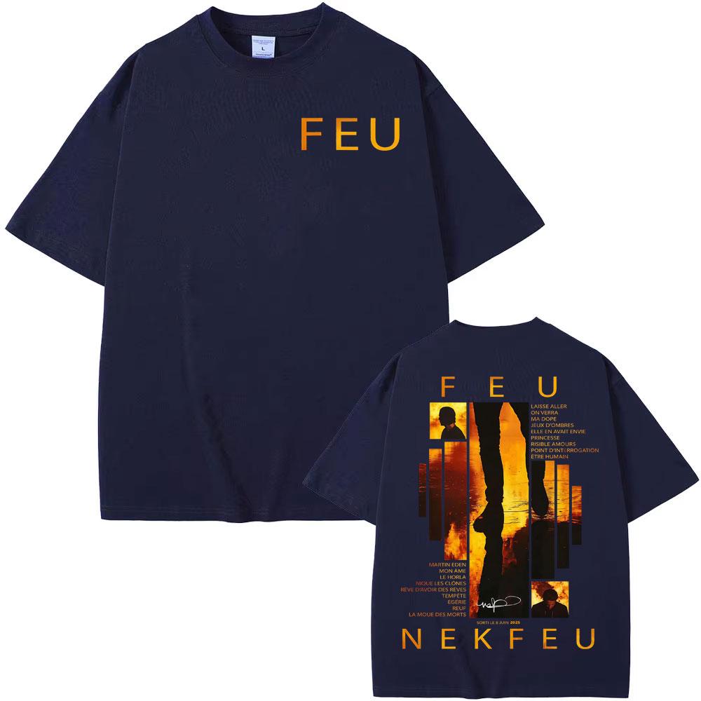 2025Summer Rap Singer Nekfeu Feu Tour Album Flat Shoes Mens Casual Cotton Tshirt Fashion High Street Retro Top Street Wear Y2K S
2025Summer Rap Singer Nekfeu Feu Tour Album Flat Shoes Mens Casual Cotton Tshirt Fashion High Street Retro Top Street Wear Y2K S