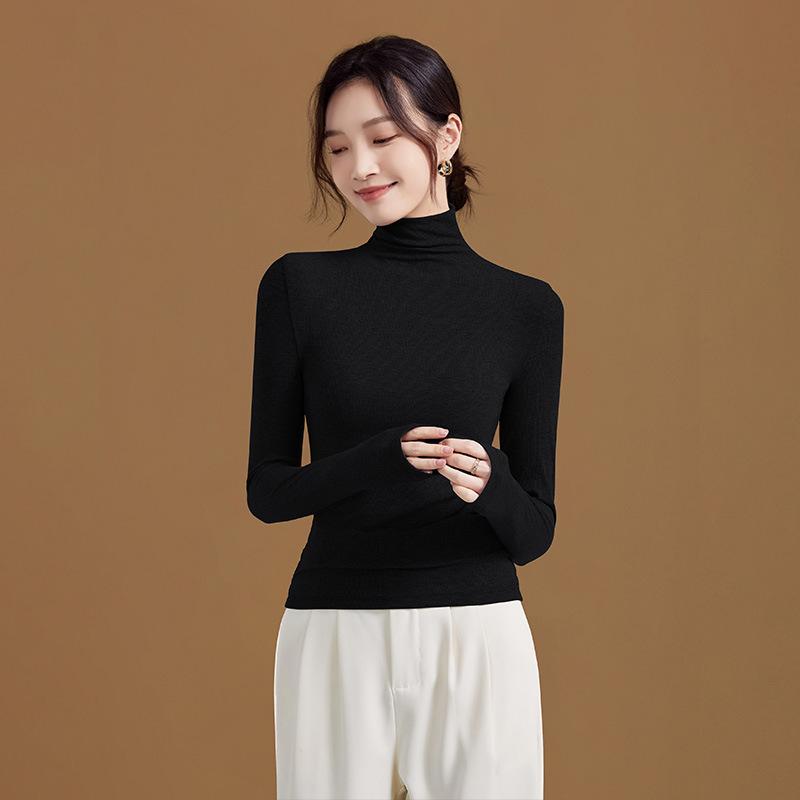 Women s High-Neck Slim-Fit Long-Sleeved Top: Stylish & Comfortable for Spring/Autumn. XXL чорний
Women s High-Neck Slim-Fit Long-Sleeved Top: Stylish & Comfortable for Spring/Autumn. XXL чорний