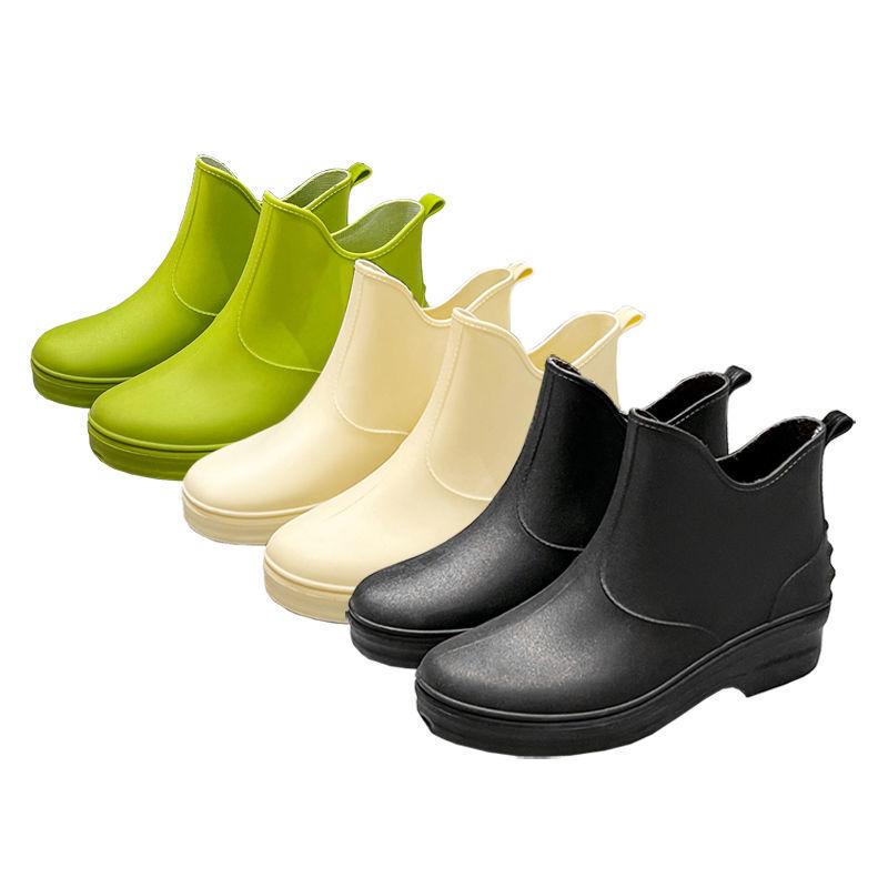 New rain shoes women s comfortable waterproof rain boots outdoor wear soft sole non-slip wear-resistant fleece warm water shoes dual-purpose 41
New rain shoes women s comfortable waterproof rain boots outdoor wear soft sole non-slip wear-resistant fleece warm water shoes dual-purpose 41