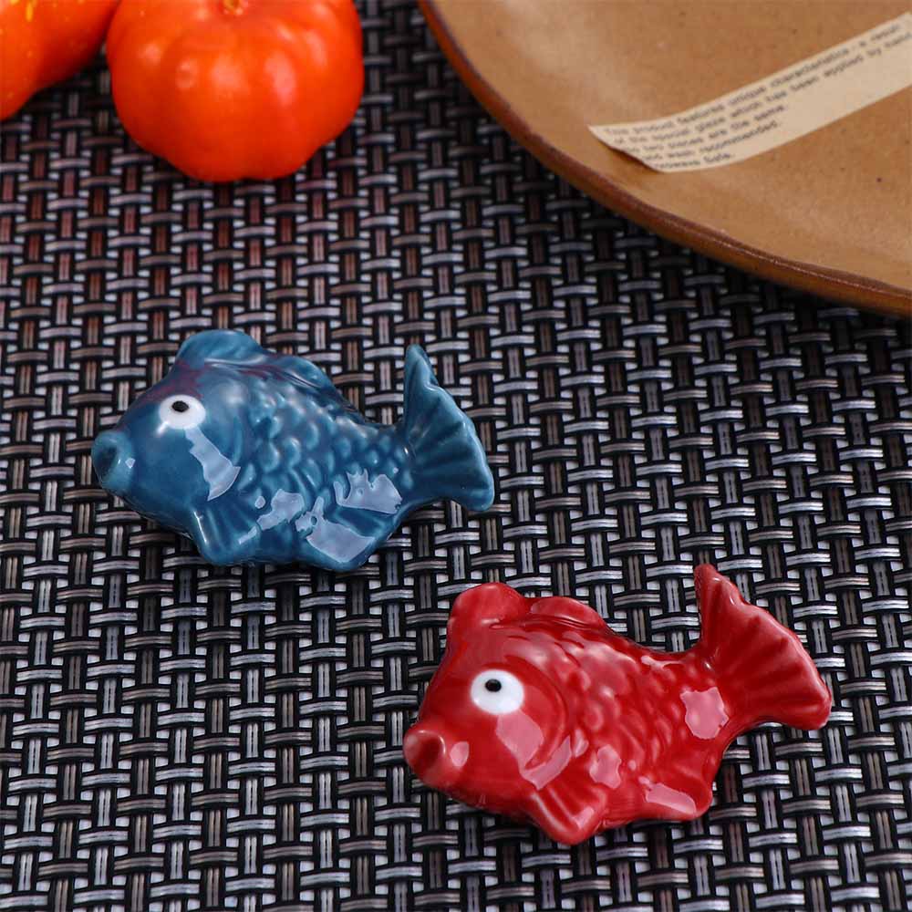 Cute Spoon Fork Fish Shaped Chopsticks Holder Tableware Rack Chopstick Rest Dinnerware Stand
Cute Spoon Fork Fish Shaped Chopsticks Holder Tableware Rack Chopstick Rest Dinnerware Stand