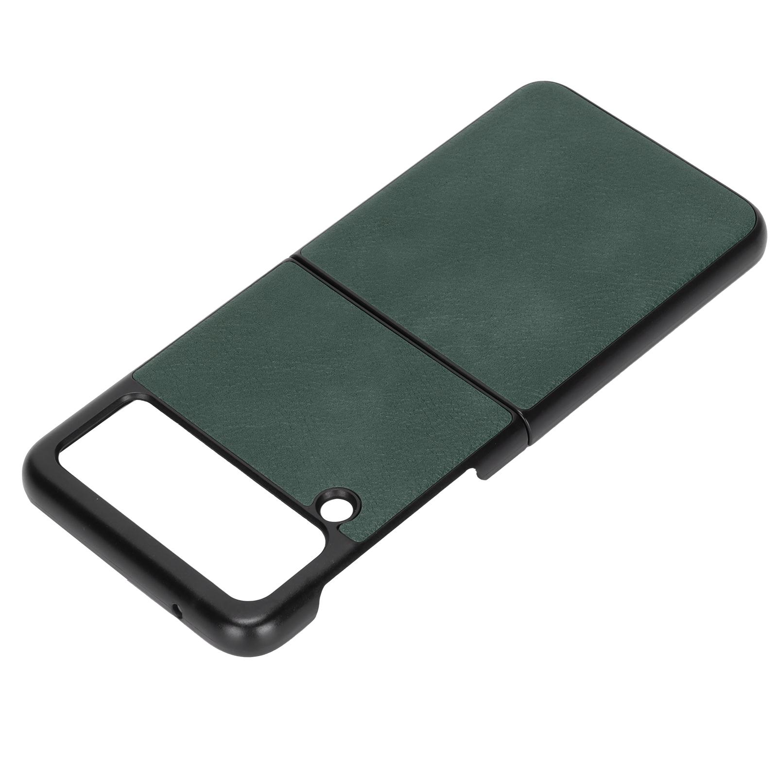 Lychee Pattern Leather Phone Cover Full Protection Shockproof for Samsung Galaxy Z Flip 3 зелений
Lychee Pattern Leather Phone Cover Full Protection Shockproof for Samsung Galaxy Z Flip 3 зелений
