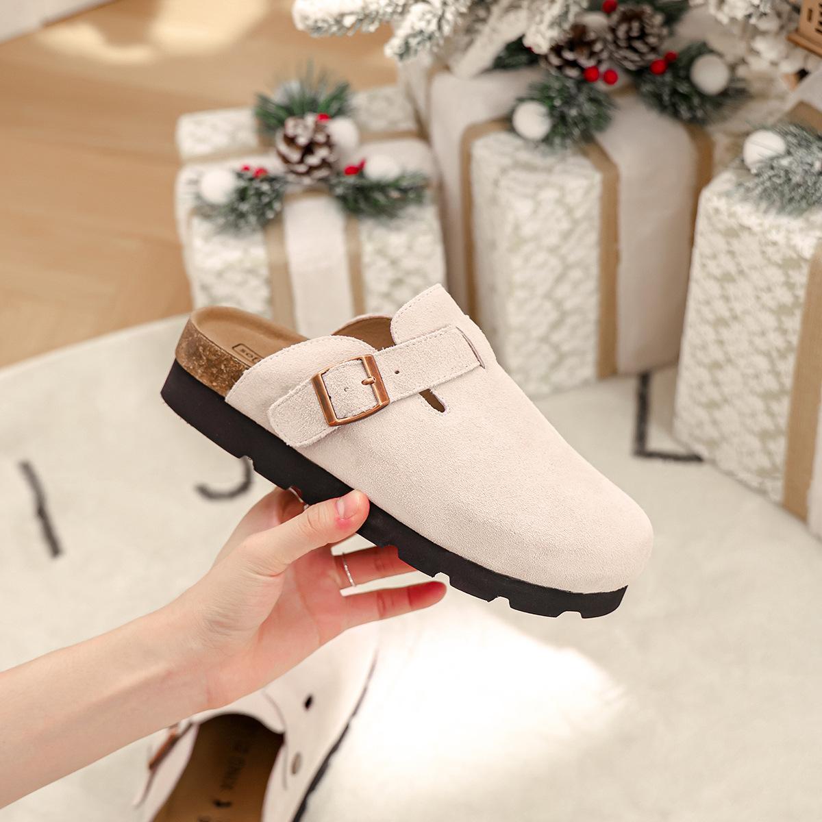 Boken shoes platform leather cowhide cow velvet comfortable and easy to wear versatile waterproof table short shoes non-slip big head shoes 39
Boken shoes platform leather cowhide cow velvet comfortable and easy to wear versatile waterproof table short shoes non-slip big head shoes 39