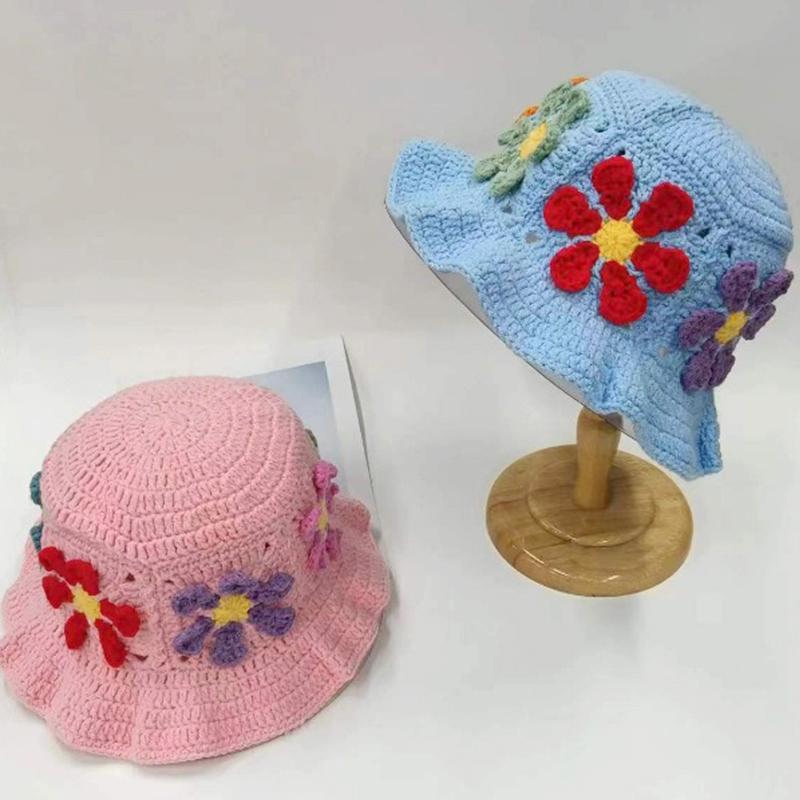 Female Tide Fisherman Hat Hollow Flowers Pot Hat Woolen Hat Japanese Retro Sweet Hundred Hand-Knit
Female Tide Fisherman Hat Hollow Flowers Pot Hat Woolen Hat Japanese Retro Sweet Hundred Hand-Knit