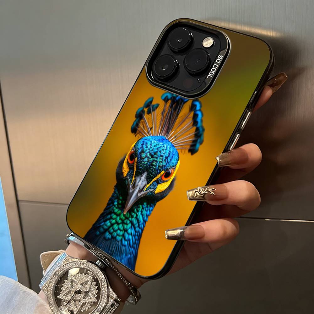 Colorful peacock Phone Case For IPhone17 16 11 12 13 14 15 16 Pro Max Plus Cover Colored Silver Funda Bumber iPhone12ProMax
Colorful peacock Phone Case For IPhone17 16 11 12 13 14 15 16 Pro Max Plus Cover Colored Silver Funda Bumber iPhone12ProMax
