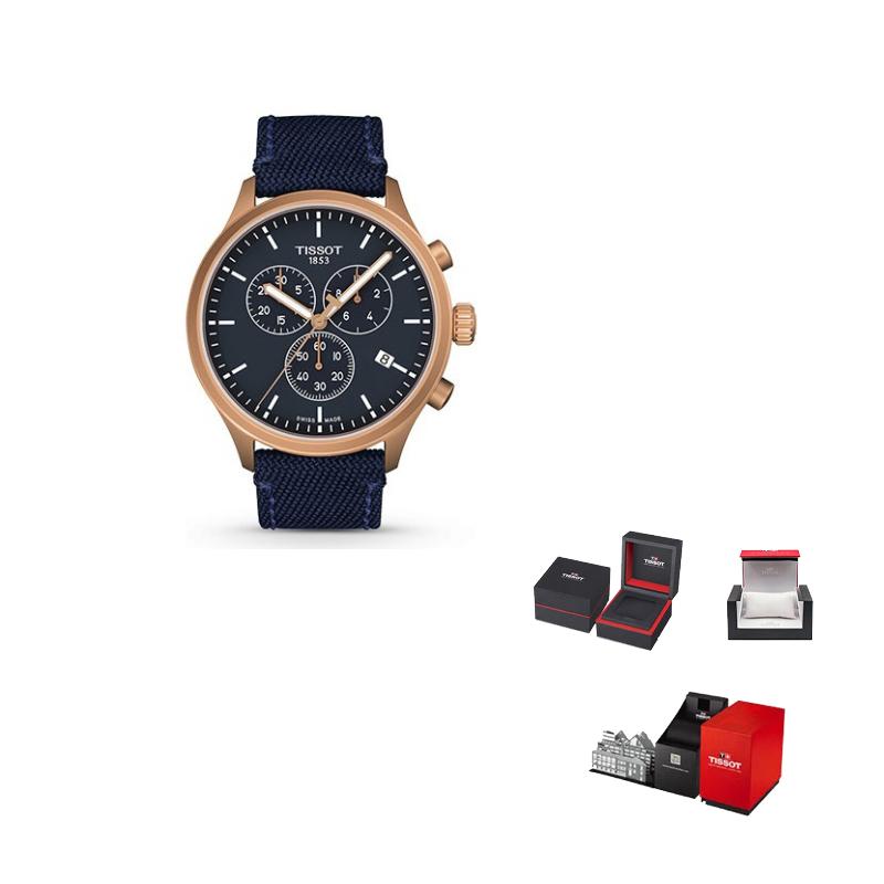 TISSOT Men s Soko Collection Watch T116.617.37.041.00 Blue Strap
TISSOT Men s Soko Collection Watch T116.617.37.041.00 Blue Strap