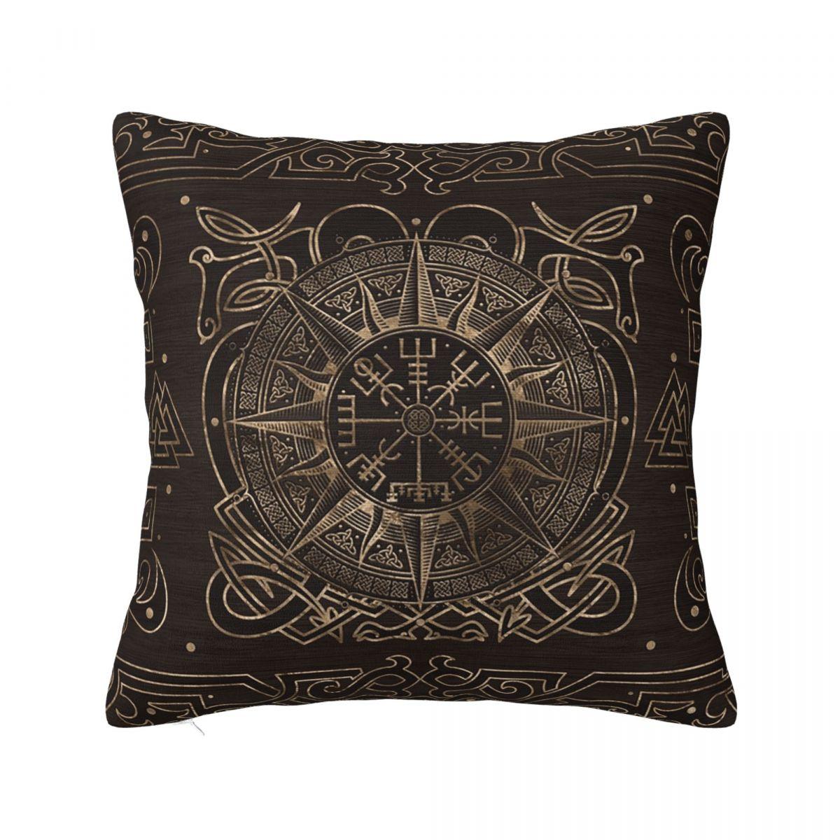 Vegvisir, Symbol, Futhark Runes, Viking Compass Square Pillowcase Cushion Cover Pillow Case Throw Pillow Cover for Home Bedroom 12x12Inch
Vegvisir, Symbol, Futhark Runes, Viking Compass Square Pillowcase Cushion Cover Pillow Case Throw Pillow Cover for Home Bedroom 12x12Inch
